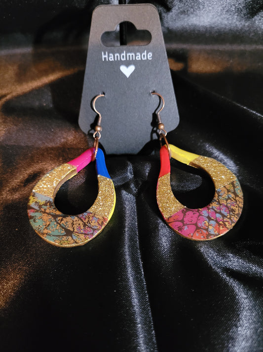 Colorful Abstract Earrings